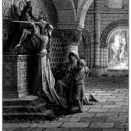 《为了保卫基督》古斯塔夫·多尔(Gustave Dore)高清作品欣赏