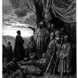 《伊尔加西给了他的一生》古斯塔夫·多尔(Gustave Dore)高清作品欣赏