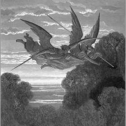 《失乐园》古斯塔夫·多尔(Gustave Dore)高清作品欣赏