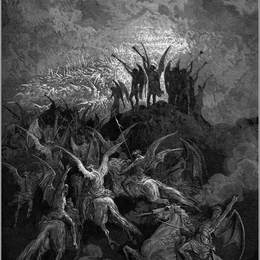 《失乐园》古斯塔夫·多尔(Gustave Dore)高清作品欣赏