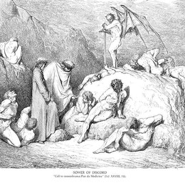 《纷争的播种者》古斯塔夫·多尔(Gustave Dore)高清作品欣赏