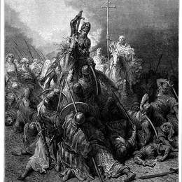 《安提阿战役》古斯塔夫·多尔(Gustave Dore)高清作品欣赏