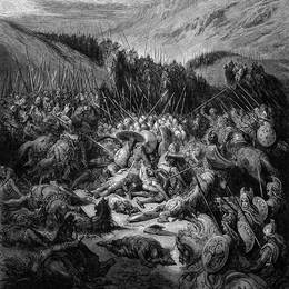 《阿苏夫之战》古斯塔夫·多尔(Gustave Dore)高清作品欣赏