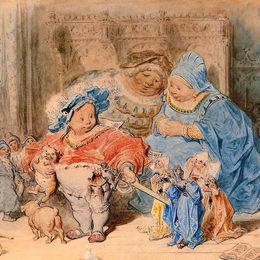 《庞大的童年》古斯塔夫·多尔(Gustave Dore)高清作品欣赏