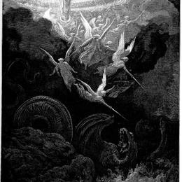 《约翰的处女视觉》古斯塔夫·多尔(Gustave Dore)高清作品欣赏