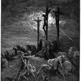 《十字架上的黑暗》古斯塔夫·多尔(Gustave Dore)高清作品欣赏