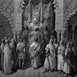 《不光彩的停战协议》古斯塔夫·多尔(Gustave Dore)高清作品欣赏