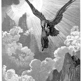 《老鹰》古斯塔夫·多尔(Gustave Dore)高清作品欣赏