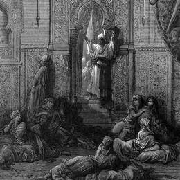 《埃米尔的头在塞拉利奥》古斯塔夫·多尔(Gustave Dore)高清作品欣赏