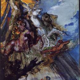 古斯塔夫·莫罗(Gustave Moreau)高清作品:Phoebus and Boreas