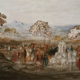 《回头的浪子》古斯塔夫·莫罗(Gustave Moreau)高清作品欣赏