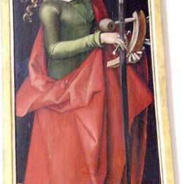 《亚历山大的圣凯瑟琳》汉斯·鲍当(Hans Baldung)高清作品欣赏