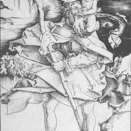 《圣克里斯托弗》汉斯·鲍当(Hans Baldung)高清作品欣赏
