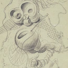 汉斯·贝尔默(Hans Bellmer)高清作品:Untitled (Variations around La Poup&amp;ampée)