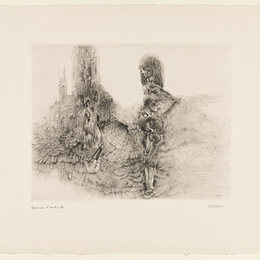 《大教堂的女人》汉斯·贝尔默(Hans Bellmer)高清作品欣赏