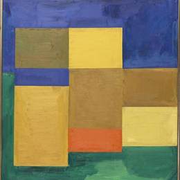 《寂静之夜》汉斯·霍夫曼(Hans Hofmann)高清作品欣赏