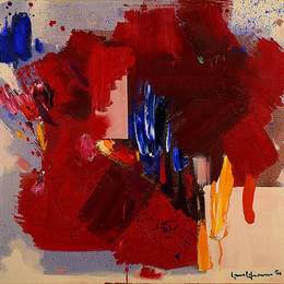 《冲突》汉斯·霍夫曼(Hans Hofmann)高清作品欣赏