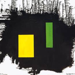《到肯尼迪国际机场 - 千万根与你同在》汉斯·霍夫曼(Hans Hofmann)高清作品欣赏