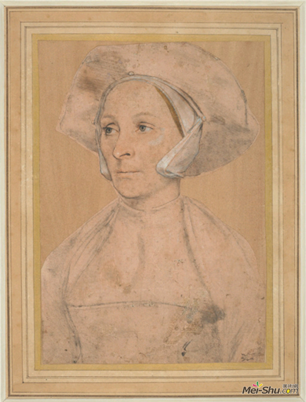 英国女人肖像汉斯荷尔拜因hansholbeintheyounger高清作品欣赏