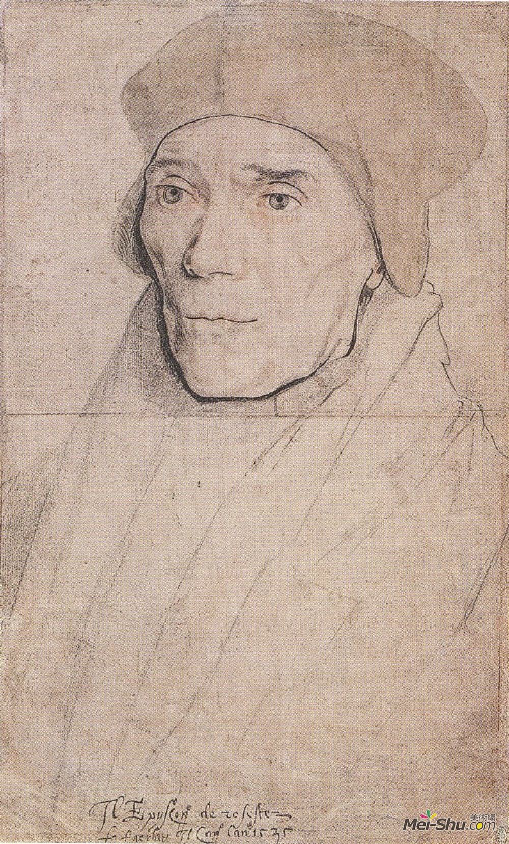 约翰阿巴斯诺特费舍尔主教肖像汉斯荷尔拜因hansholbeintheyounger