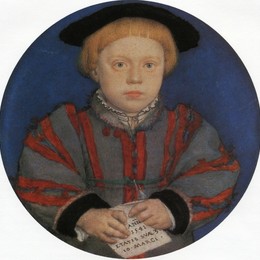 《亨利布兰登的肖像》汉斯·荷尔拜因(Hans Holbein the Younger)高清作品欣赏