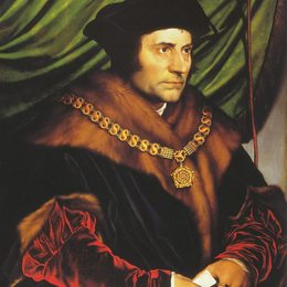 《托马斯爵士的肖像》汉斯·荷尔拜因(Hans Holbein the Younger)高清作品欣赏