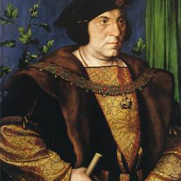 《亨利吉尔福德爵士》汉斯·荷尔拜因(Hans Holbein the Younger)高清作品欣赏