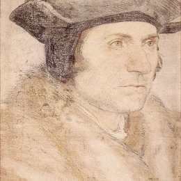 《托马斯更多》汉斯·荷尔拜因(Hans Holbein the Younger)高清作品欣赏