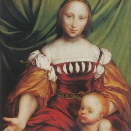 《金星和阿莫尔》汉斯·荷尔拜因(Hans Holbein the Younger)高清作品欣赏