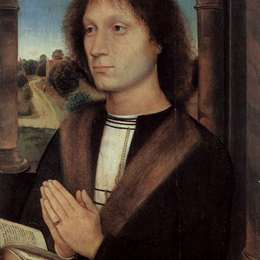 汉斯·梅姆林(Hans Memling)高清作品:Portrait of Benedetto Portinari