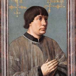 汉斯·梅姆林(Hans Memling)高清作品:Portrait of Jacob Obrecht