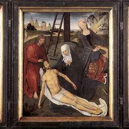 汉斯·梅姆林(Hans Memling)高清作品:Triptych of Adriaan Reins