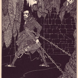 《埃德加·爱伦·坡的神秘与想象故事》哈利·克拉克(Harry Clarke)高清作品欣赏