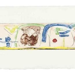 《桥梁》海伦·弗兰肯萨勒(Helen Frankenthaler)高清作品欣赏