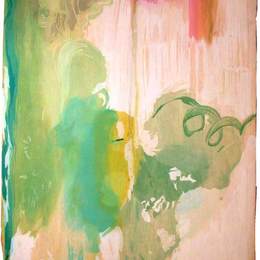 《雪松树》海伦·弗兰肯萨勒(Helen Frankenthaler)高清作品欣赏