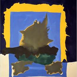 《室内景观》海伦·弗兰肯萨勒(Helen Frankenthaler)高清作品欣赏