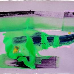 《无题》海伦·弗兰肯萨勒(Helen Frankenthaler)高清作品欣赏