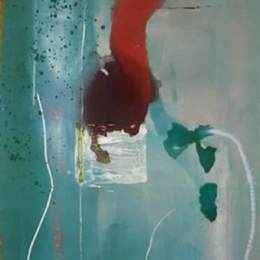 《平方之一》海伦·弗兰肯萨勒(Helen Frankenthaler)高清作品欣赏