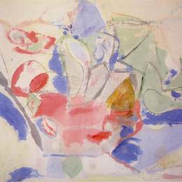 《山海》海伦·弗兰肯萨勒(Helen Frankenthaler)高清作品欣赏
