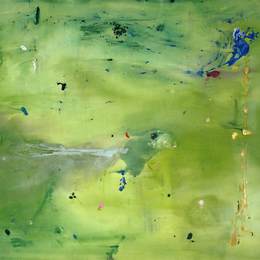《绿荫下的绿色思维》海伦·弗兰肯萨勒(Helen Frankenthaler)高清作品欣赏