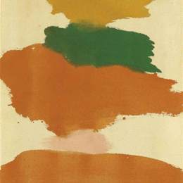 《无题》海伦·弗兰肯萨勒(Helen Frankenthaler)高清作品欣赏