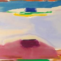 《水准测量》海伦·弗兰肯萨勒(Helen Frankenthaler)高清作品欣赏