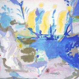 《巴斯克海滩》海伦·弗兰肯萨勒(Helen Frankenthaler)高清作品欣赏