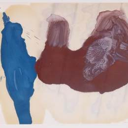 《无题》海伦·弗兰肯萨勒(Helen Frankenthaler)高清作品欣赏