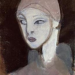 《岛上的女孩》海伦·谢夫贝克(Helene Schjerfbeck)高清作品欣赏