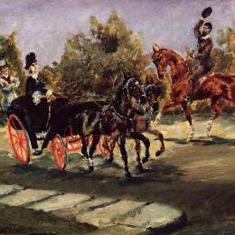 《好的，我们的英文名称》亨利·玛丽·雷蒙·德·图卢兹-劳特累克(Henri de Toulouse-Lautrec)高清作品欣赏