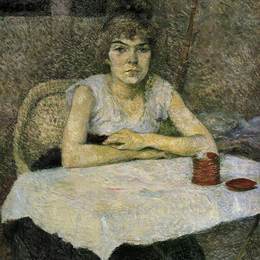 《米粉》亨利·玛丽·雷蒙·德·图卢兹-劳特累克(Henri de Toulouse-Lautrec)高清作品欣赏