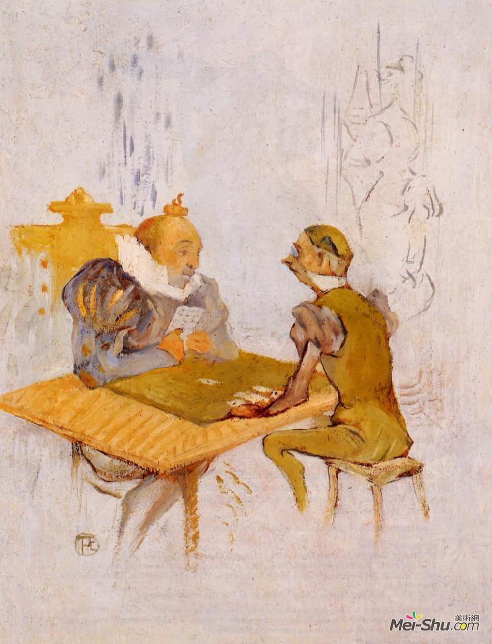 lautrec)高清作品欣赏_亨利·玛丽·雷蒙·德·图卢兹·劳特累