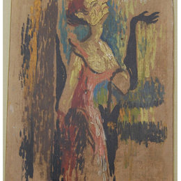《吉贝尔》亨利·玛丽·雷蒙·德·图卢兹-劳特累克(Henri de Toulouse-Lautrec)高清作品欣赏