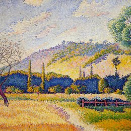 《景观》亨利·埃德蒙·克罗斯(Henri-Edmond Cross)高清作品欣赏